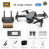 Bucciato E99pro aerial drone with 4K dual camera, foldable RC drone with three-sided camera for high-definition aerial footage.