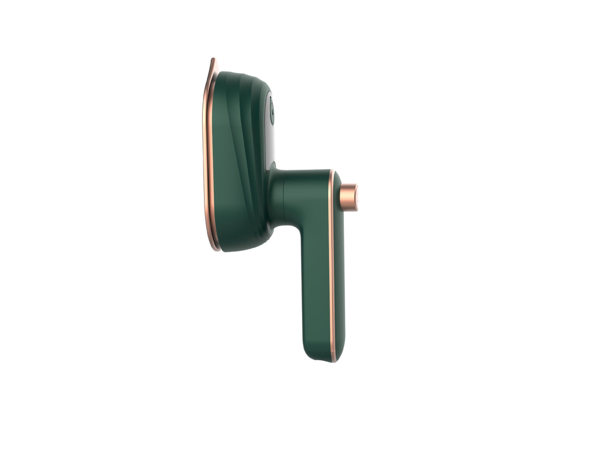 Portable Bucciato mini water spray ironing machine with electric iron and clothes drying features, ideal for travel use.