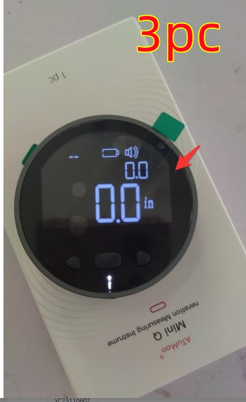 Electronic distance measuring instrument with digital LCD display, high precision electronic ruler and tape measure from Bucciato.