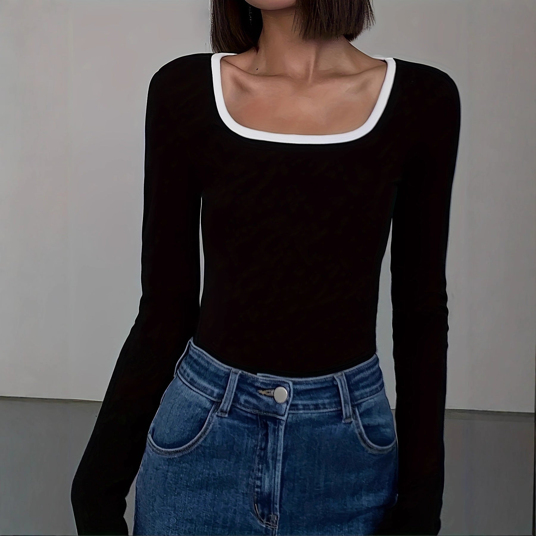 Women's Long-sleeve T-shirt Inner Base Layer Top