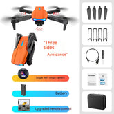 Bucciato E99pro aerial drone with 4K dual camera and three-sided camera, foldable RC drone for high-definition aerial photography.