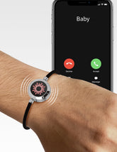 Sun-Moon Smart Sensing Couple Bracelet by Bucciato, showing sleek design with dual bracelet pairs for couples, featuring smart sensing technology.