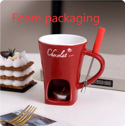 Fondue-Set, Mini-Fonduetöpfe, Schokoladen-, Käse- und Eiscreme-Fondue-Set, individueller Butterschmelzbecher, kleiner Wärmer, Küchenhelfer
