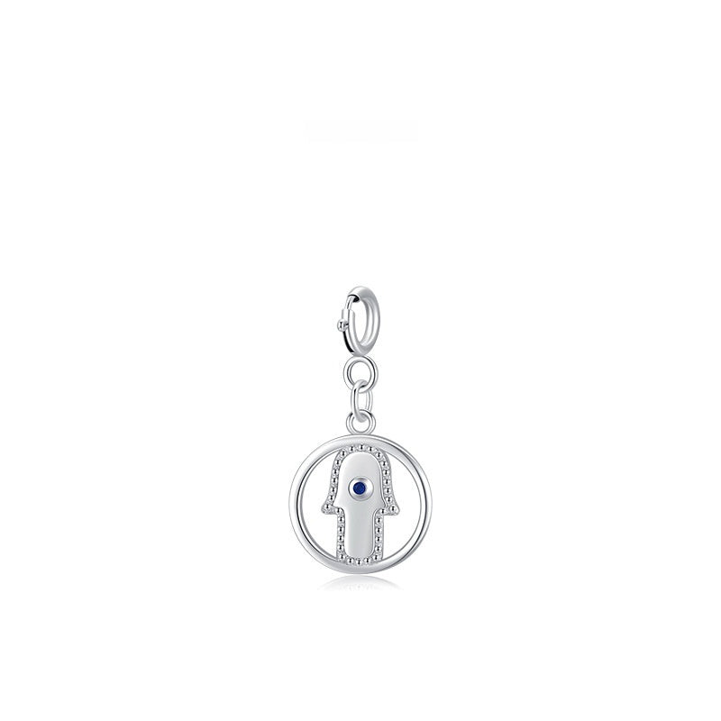 Sterling Silver Fashionable And Minimalist Pendant Korean-style Sweet And Adorable