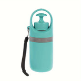 Dog pooper scooper with waste pickup shovel and garbage bag for easy pet waste cleanup, by Bucciato pet cleaning tool.