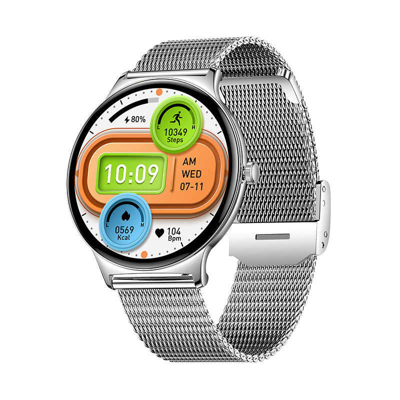 Sport-Smartwatch mit Full-HD-Bildschirm, wasserdicht, Benachrichtigungs- und Telefonfunktion