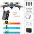 Bucciato E99pro aerial drone with 4K dual camera and three-sided camera setup, foldable RC drone for capturing high-definition aerial footage.