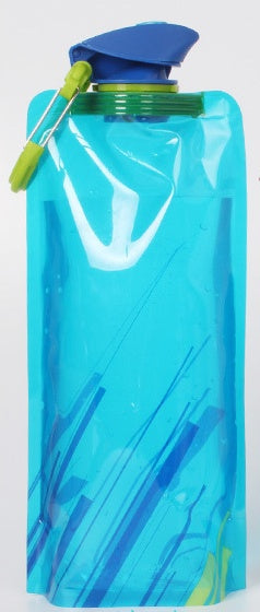 Faltbarer, tragbarer Wasserbeutel aus PVC für Outdoor-Camping und Wandern