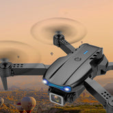 Bucciato E99pro aerial drone with 4K dual camera and three-sided camera, foldable RC drone for high-definition aerial photography.