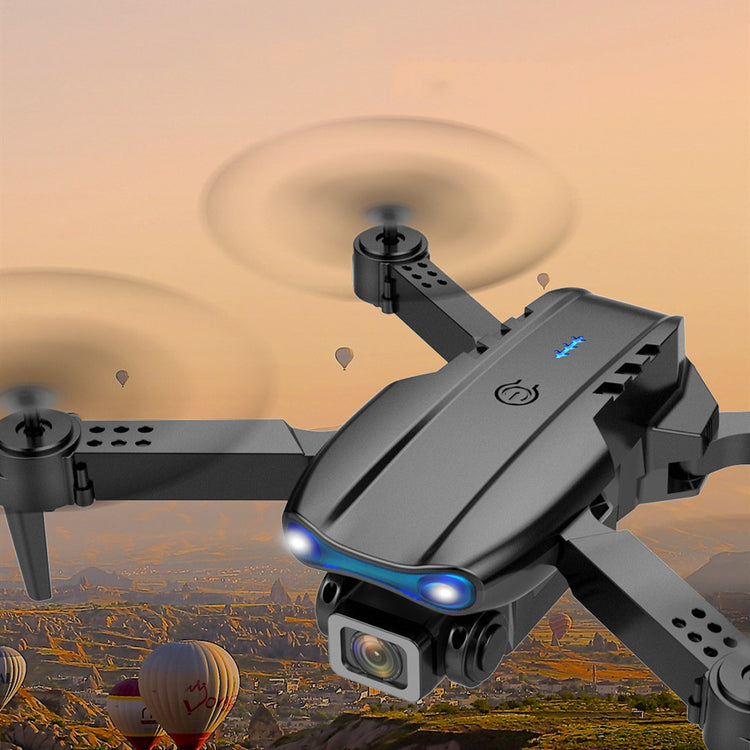 Bucciato E99pro aerial drone with 4K dual camera and three-sided camera, foldable RC drone for high-definition aerial photography.