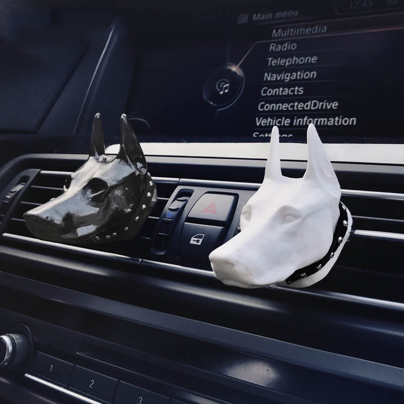 Dobermann Autoparfüm Auto Luftauslass Clip Kreativ Auto
