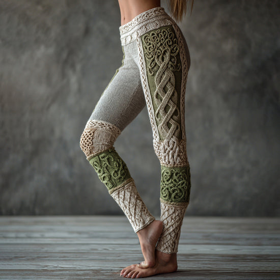 Retro 3D Digital Print Women&