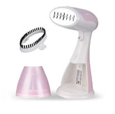 Portable Bucciato hand hanging ironing machine, garment steamer with ergonomic handle and compact design for easy clothes steaming.