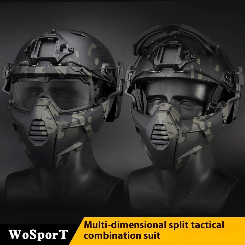 Multi-dimensional Split Tactical Combination Suit Film And Television Props Outdoor Equipment