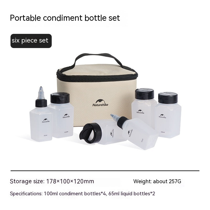 Neue Naturehike Outdoor-Gewürzflasche, tragbar, ideal für Picknicks und als Gewürzglas