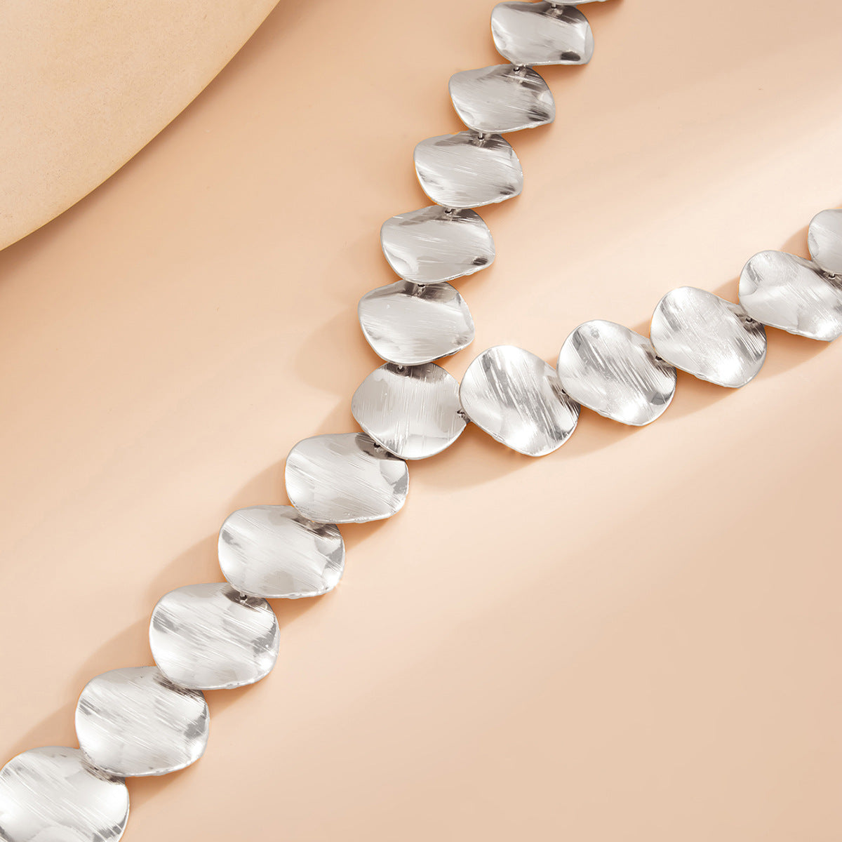 Trendy Forward Geometric Sequin Y-shaped Long Patchwork Metal Accessory