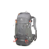 Durable 32L hiking backpack with large capacity from Bucciato, featuring adjustable straps, multiple compartments, and sturdy design.