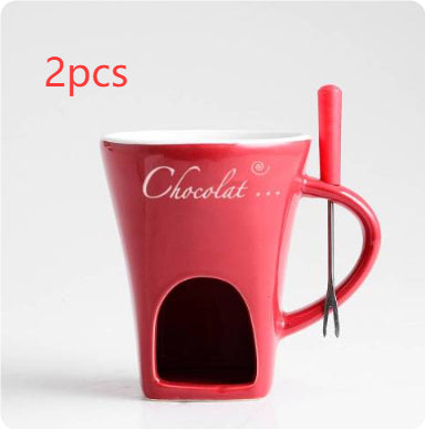 Fondue-Set, Mini-Fonduetöpfe, Schokoladen-, Käse- und Eiscreme-Fondue-Set, individueller Butterschmelzbecher, kleiner Wärmer, Küchenhelfer