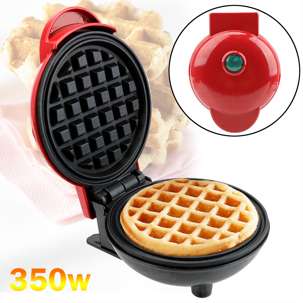 Elektrisches Waffeleisen mit EU-Stecker, Mini-Eierwaffeltopf, Frühstückswaffelform, Waffelform für Eierkuchen