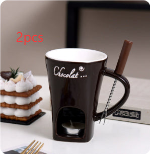 Fondue-Set, Mini-Fonduetöpfe, Schokoladen-, Käse- und Eiscreme-Fondue-Set, individueller Butterschmelzbecher, kleiner Wärmer, Küchenhelfer