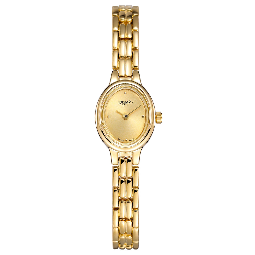 Exquisite Oval Mini Women's Vintage Waterproof Quartz Watch