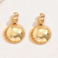 Fashion Women's Metal Bead Necklace Pendant Earrings Jewelry Set