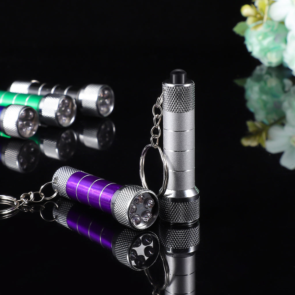 Mini-Schlüsselanhängerleuchte, Notlicht, Nachtlicht, Camping-Taschenlampe, tragbare LED-Taschenlampe, Aluminium-Schlüsselring