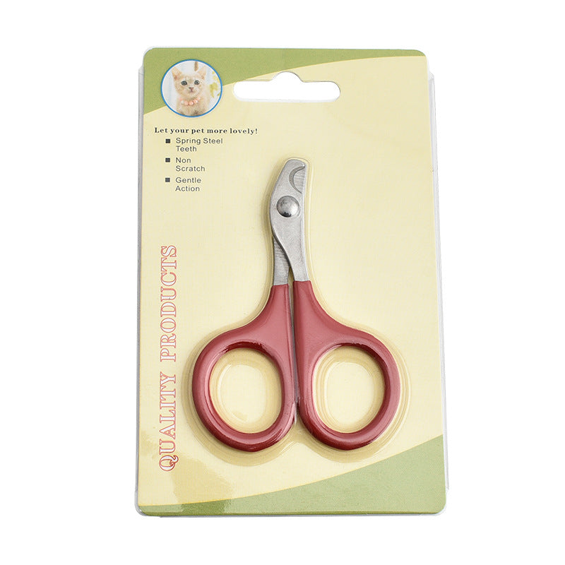 Small and medium-sized pet nail clipper from Bucciato, a grooming tool with sharp blades and ergonomic handle for safe trimming.