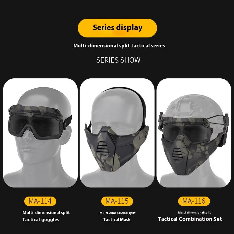 Multi-dimensional Split Tactical Combination Suit Film And Television Props Outdoor Equipment