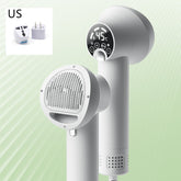 Bucciato pet hair dryer for dogs and cats, silent grooming blow dryer with comb attachment for gentle, effective pet cleaning.