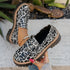 Leopard-print vintage women&