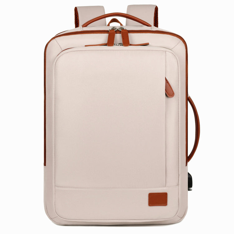Black leather business shoulder bag with adjustable strap and multiple compartments, ideal for professional use.