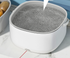 Portable Bucciato fruit and vegetable washing machine for household use, compact design with multiple cleaning functions.
