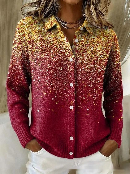 Women's Loose-fitting Sweater Cardigan For European And American-style Outfits
